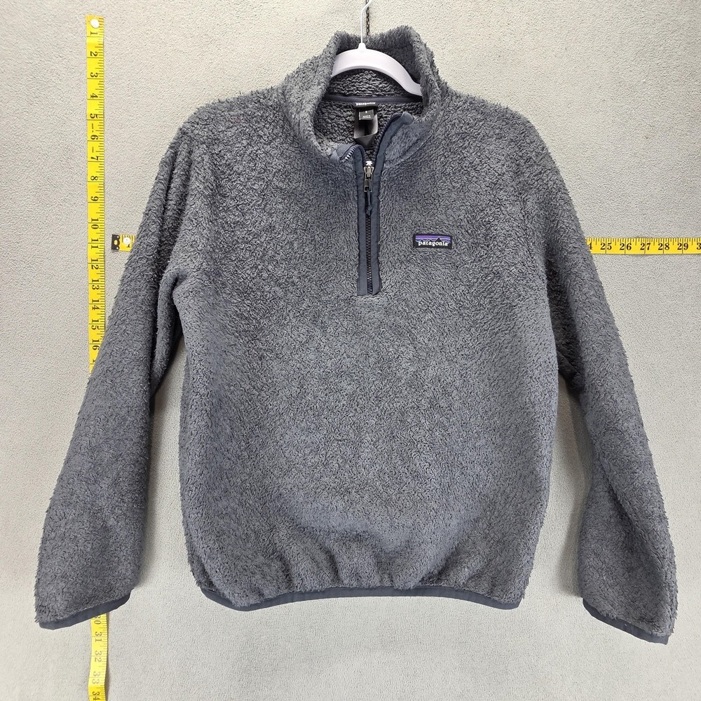 Patagonia Jacket Womens Small Gray Los Gatos 1/4 Zip Fleece Pullover Sweater